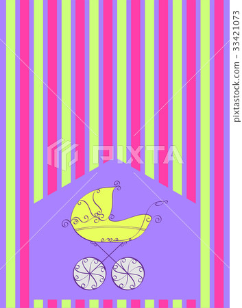 Baby Shower Card Design 33421073