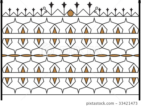 Wrought Iron Grill, Gate, Door, Fence, Window, Rai 33421473