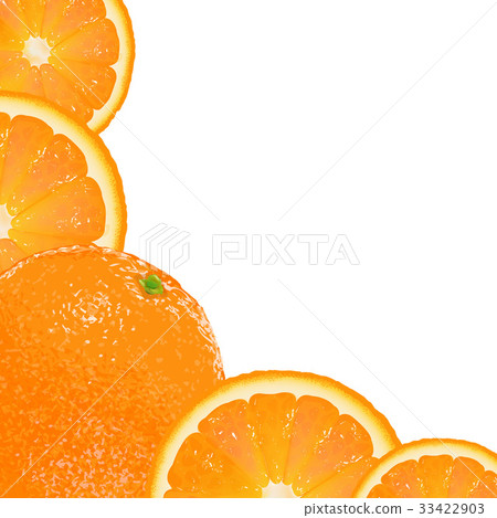 Orange Fruit Frame Orange Fruit Frame 33422903