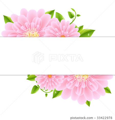 Paper With Pink Gerber Paper With Pink Gerber 33422978