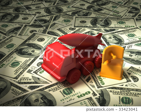 Red Radar And Missile System On The Money 33423041