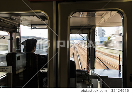 Japanese Train Line 33424926