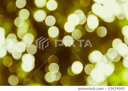 Yellow circle bokeh burry background 33424945