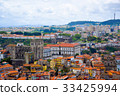 View over the old town of Porto, Portugal 33425994