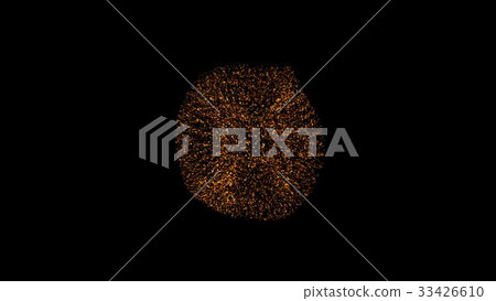 Abstract Motion Background with particles 33426610