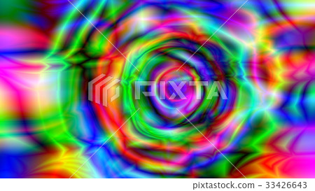 Abstract background with Psychedelic art 33426643