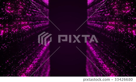 Falling dust loopable background. Violet color Falling dust loopable background. Violet color 33426680