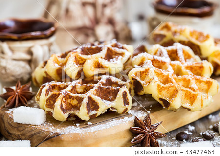 Waffers with coffee 33427463