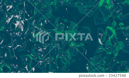 Cg animation splash water. 3d render 33427598
