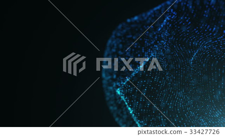 Abstract background with colorful particles Abstract background with colorful particles 33427726