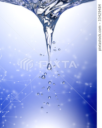 Whirlpool in blue water Whirlpool in blue water 33429484