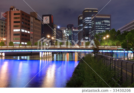 淀屋橋夜景 33430206
