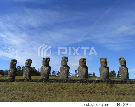 復活節島Moai雕象 33430702