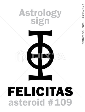 Astrology: asteroid FELICITAS Astrology: asteroid FELICITAS 33432673