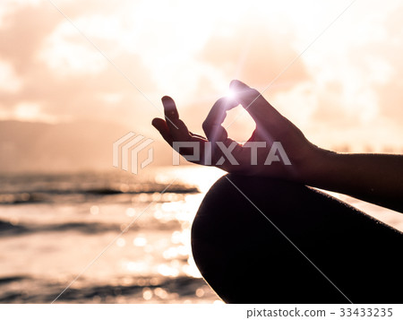 Yoga concept. 33433235