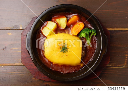Demigrass燉奶酪漢堡包 33433559
