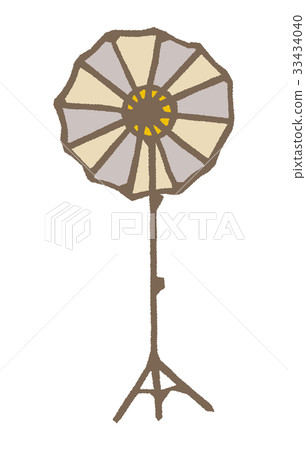 Umbrella Strobe Stand [Line Drawing, Series] 33434040