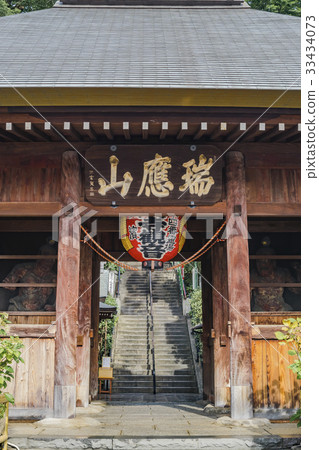 The gate of Komyoji Temple (Minami Ward, Yokohama City) 33434073
