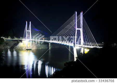 Cheongpung Bridge, Chungju Lake, Jecheon City, Chungbuk Province 33436708