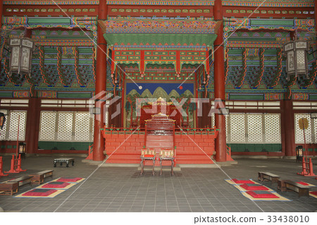 Throne, Gyeongbokgung, Jongno-gu, Seoul Throne, Gyeongbokgung, Jongno-gu, Seoul 33438010