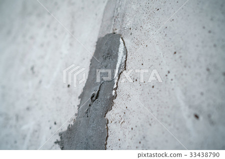 angle shot of new concrete wall with shallow focus angle shot of new concrete wall with shallow focus 33438790