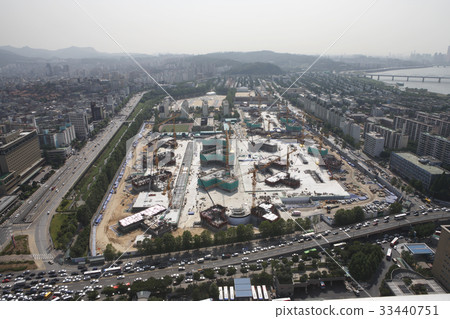 建築工地，公寓，半坡，瑞草區，首爾 33440751