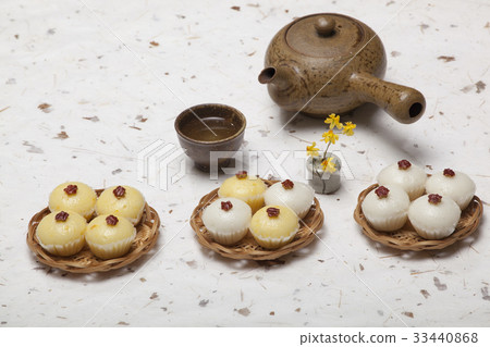 年糕，茶道 33440868