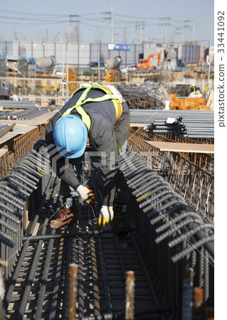 Construction worker, Construction site, Uiwang-si, Gyeonggi-do Construction worker, Construction site, Uiwang-si, Gyeonggi-do 33441092