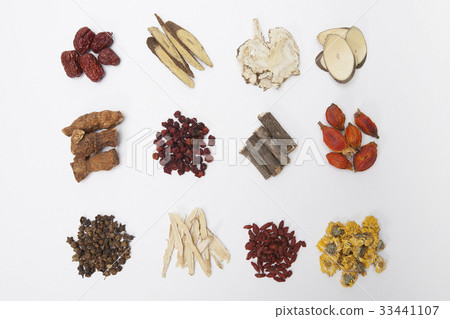 中草藥，甘草，大棗，銀杏，bokbunja，hwanggi，gugija，omija，秋刀魚，hinoki樹，梔子， 33441107
