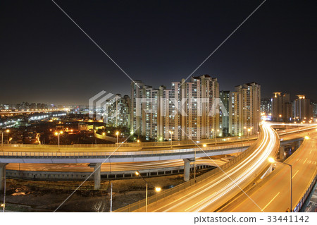 Night view, Seongbuk-gu, Seoul Night view, Seongbuk-gu, Seoul 33441142