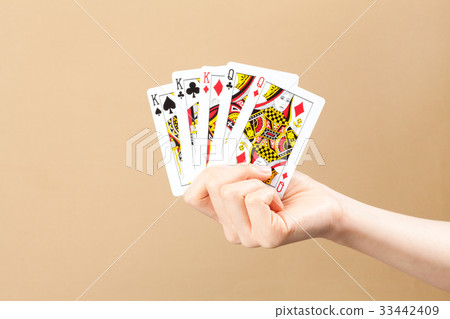 Hand, card 33442409
