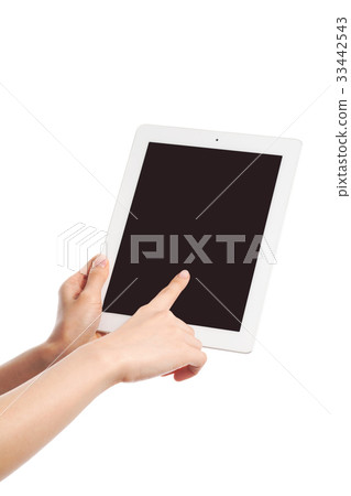 Hands, tablet pc Hands, tablet pc 33442543