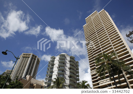 Waikiki, Honolulu, Oahu, Hawaii, USA 33442702