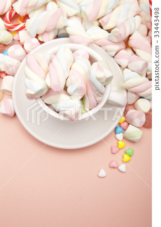 Marshmallow, candy, jelly 33443498