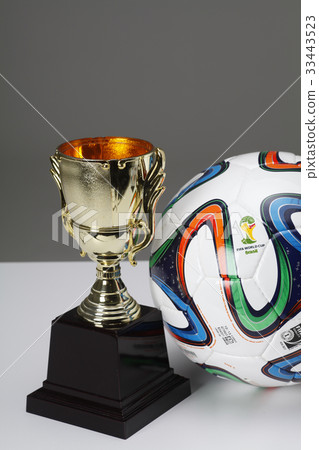Sports, trophy, soccer ball 33443523