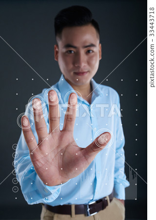 Scanning fingerprints Scanning fingerprints 33443718
