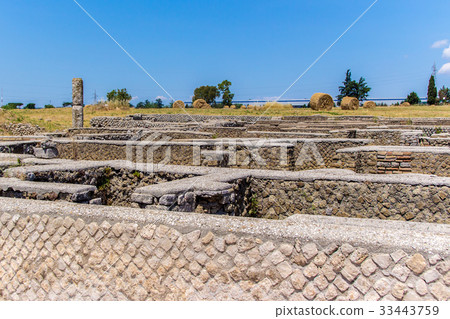 View of the archaeological site of Lucus Feroniae View of the archaeological site of Lucus Feroniae 33443759