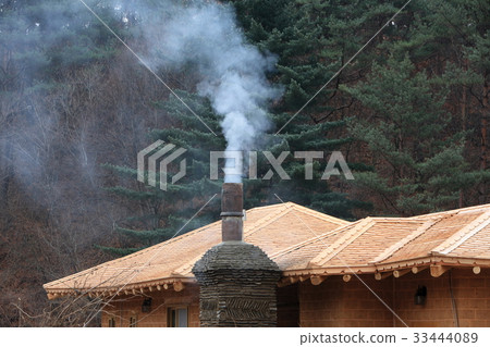 Smoke, Chimney, Undead, Hongcheon County, Gangwon Province 33444089