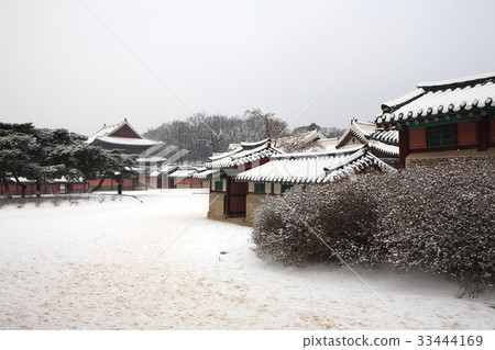 Snow, Winter, Seongjeonggang, Changdeokgung, Jongno-gu, Seoul 33444169