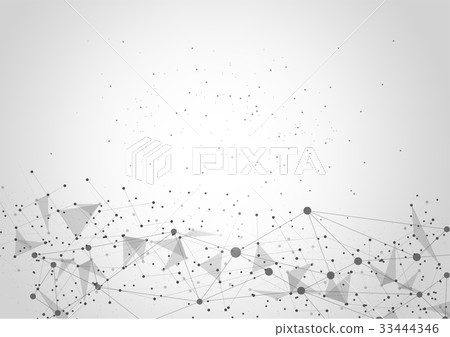 Abstract Polygonal Space Background 33444346