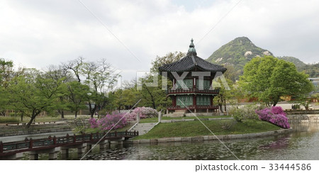 Kwangwonjeong，Gyeongbokgung，Jongno-gu，首爾，全景 33444586