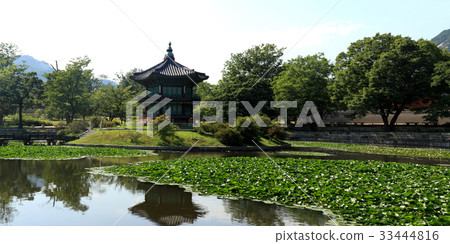 Kwangwonjeong，Gyeongbokgung，Jongno-gu，首爾，全景 33444816