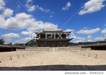 首爾鐘路區景福宮Kunjeongjeon(國寶233號) 首爾鐘路區景福宮Kunjeongjeon(國寶233號) 33445253