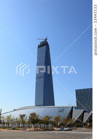 Construction site, Songdo, Yeonsu-gu, Incheon Construction site, Songdo, Yeonsu-gu, Incheon 33445533