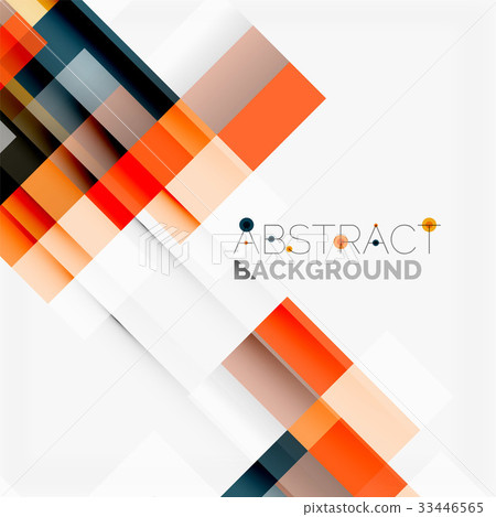 Abstract blocks template design background, simple 33446565