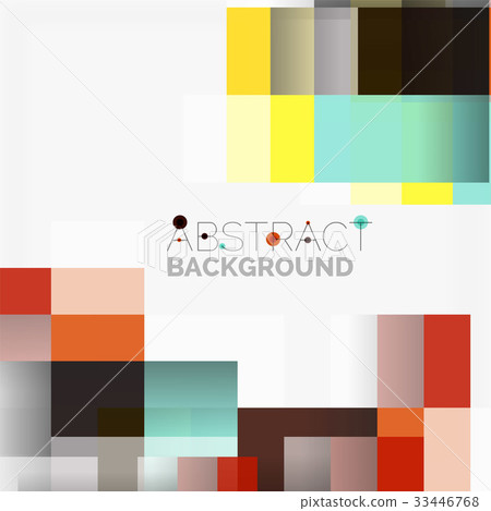 Abstract blocks template design background, simple 33446768
