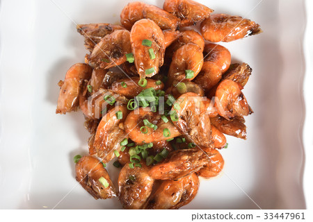 Stir fried Shrimps  33447961