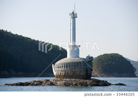 慶南市統營市Hallyeo海洋國家公園漢山島 33448105