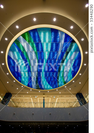 Ceiling, Wangsimni Station, Hwangdong-dong, Seongdong-gu, Seoul 33448290