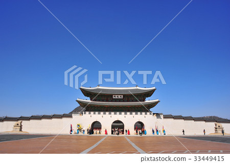 Gwanghwamun, Gyeongbokgung, Jongno-gu, Seoul Gwanghwamun, Gyeongbokgung, Jongno-gu, Seoul 33449415